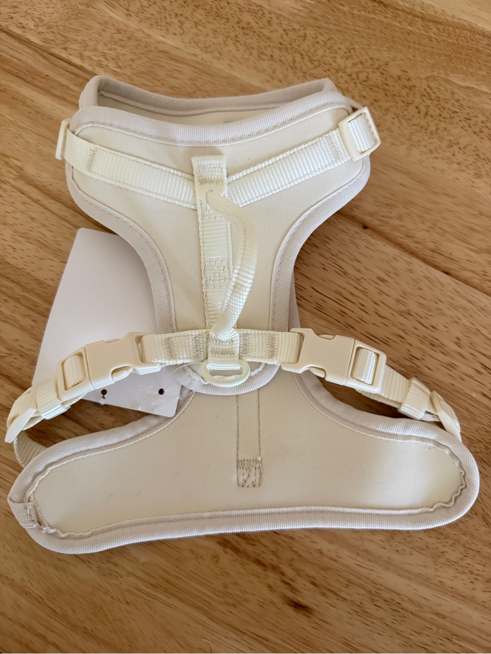 Vibrant Small Control Dog Harness in Vanilla Color (runs large)